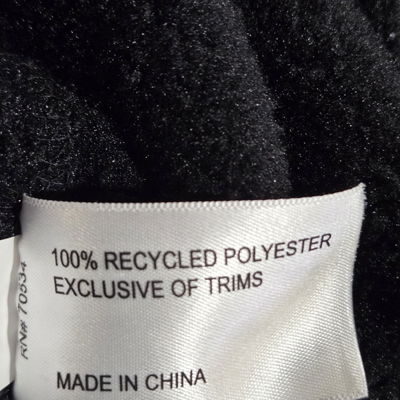 Orvis Black Sweater Fleece Jacket - XL - Picture 10 of 11